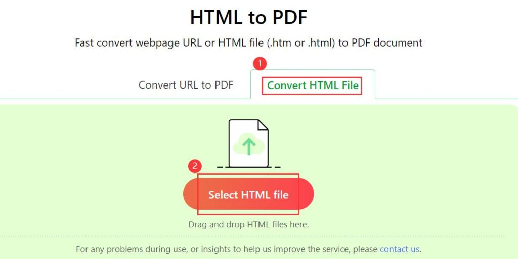 Convert HTML to PDF