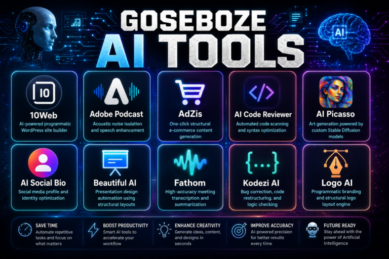 10 Powerful Goseboze AI Tools to Boost Your Workflow 10 Powerful Goseboze AI Tools to Boost Your Workflow